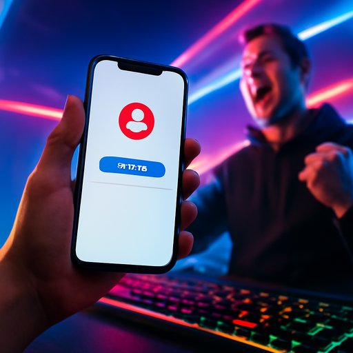 BD888 Login একহাতে ধরা ফোন